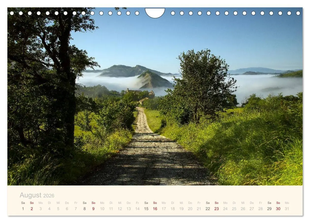 Bild: 9783516045352 | Unterwegs in den Marken (Wandkalender 2026 DIN A4 quer), CALVENDO...