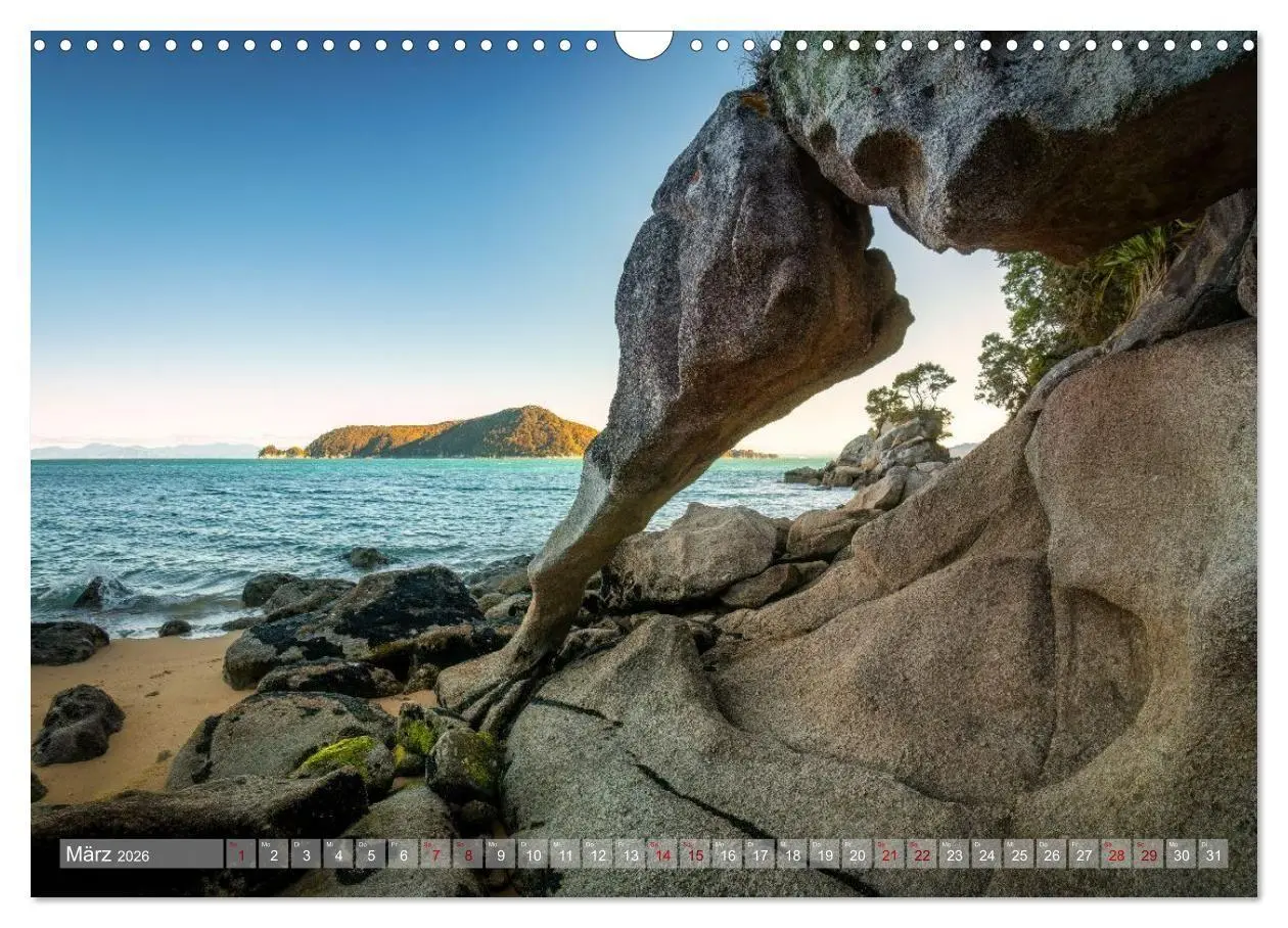 Bild: 9783516735352 | Natürlich Neuseeland (Wandkalender 2026 DIN A3 quer), CALVENDO...