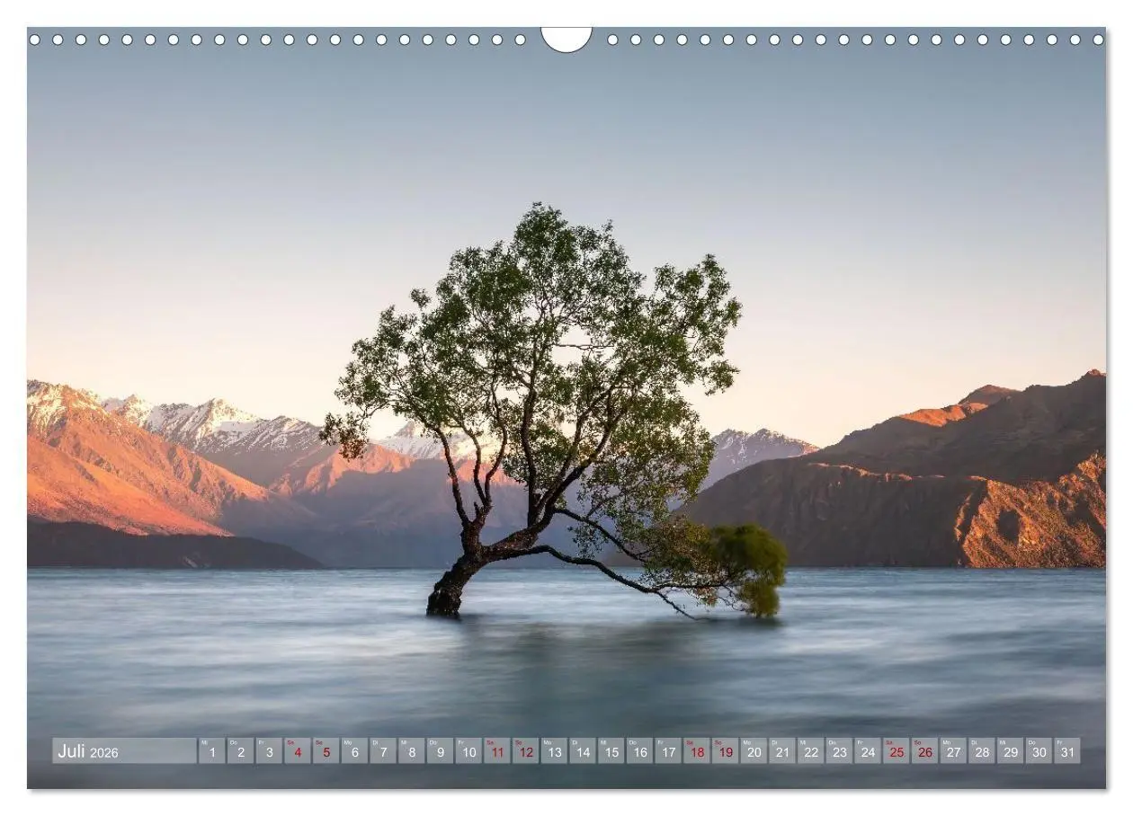 Bild: 9783516735352 | Natürlich Neuseeland (Wandkalender 2026 DIN A3 quer), CALVENDO...