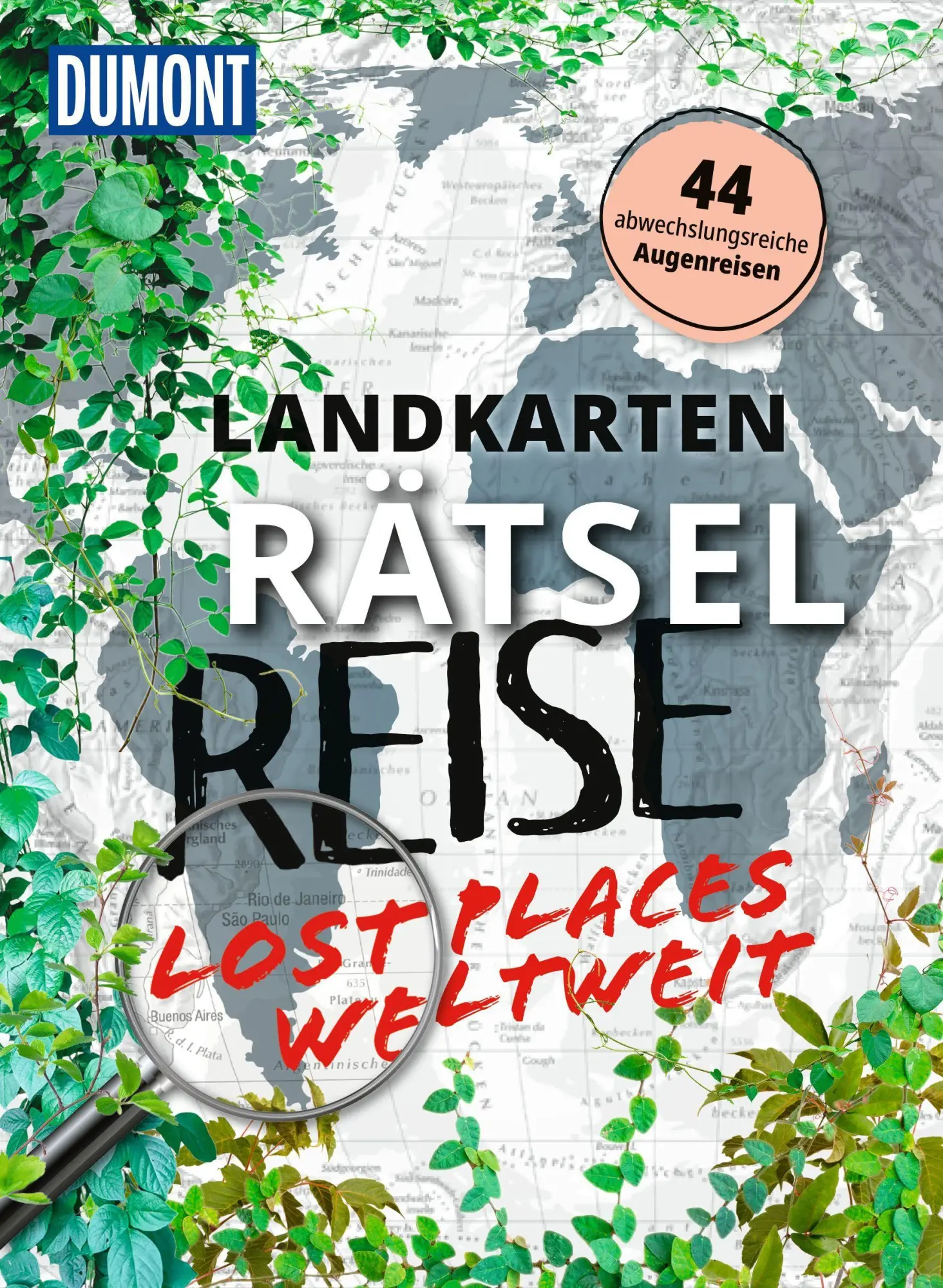 Cover: 9783616035352 | Landkarten-Rätselreise Lost Places weltweit | Jens Bey (u. a.) | Buch