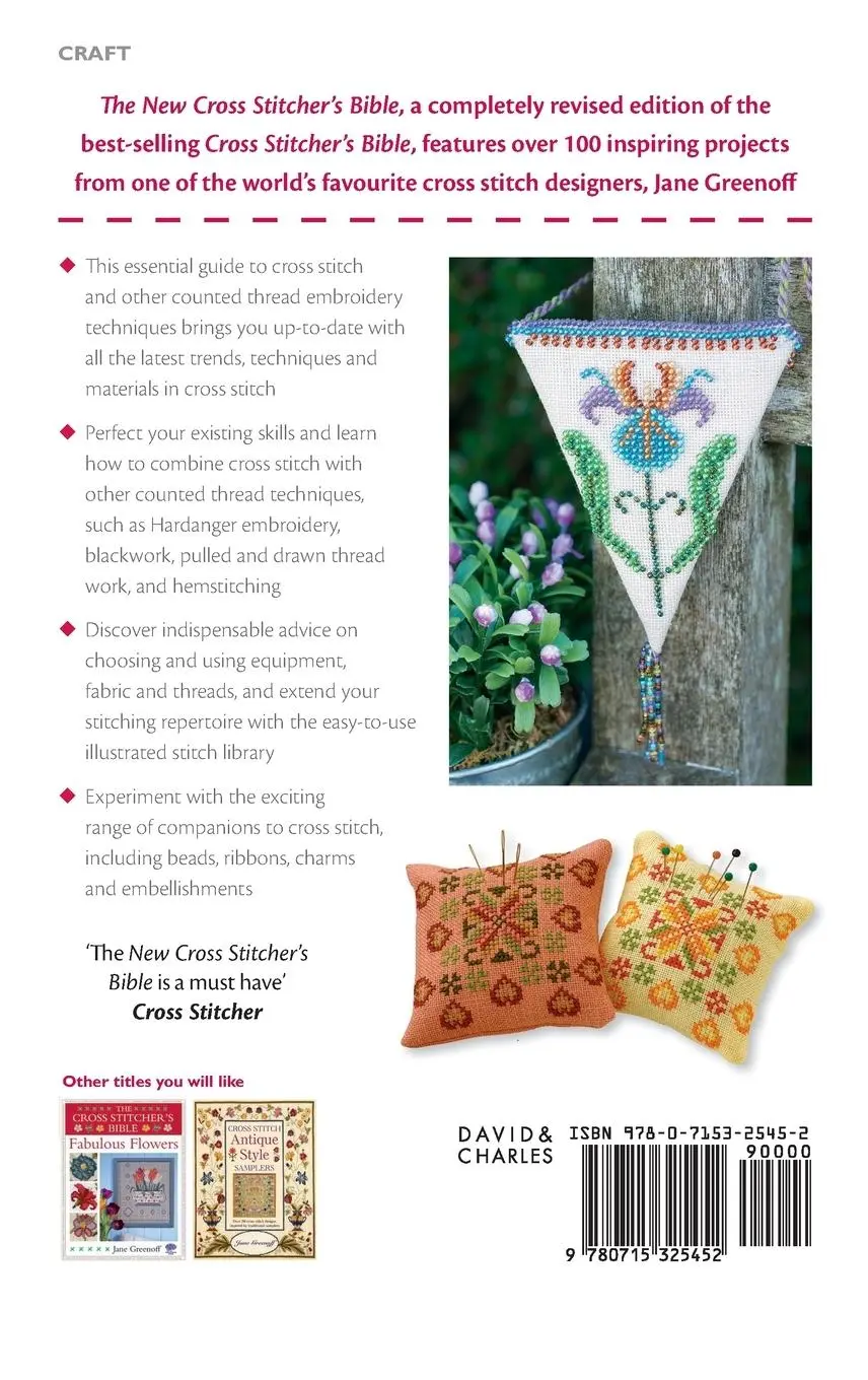 Rückseite: 9780715325452 | The New Cross Stitcher's Bible | Jane Greenoff | Buch | Englisch