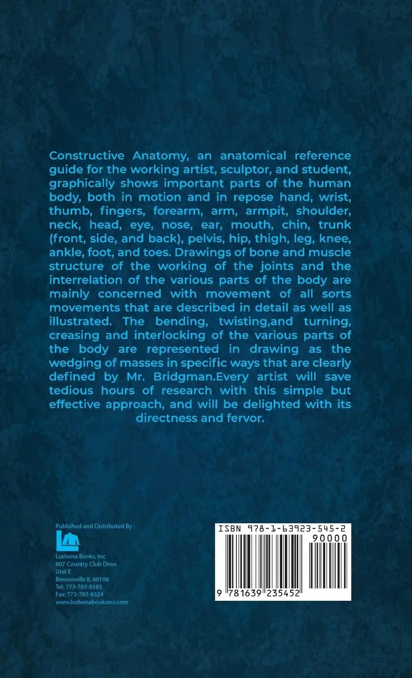 Rückseite: 9781639235452 | Constructive Anatomy | George B. Bridgman | Buch | Englisch | 2022