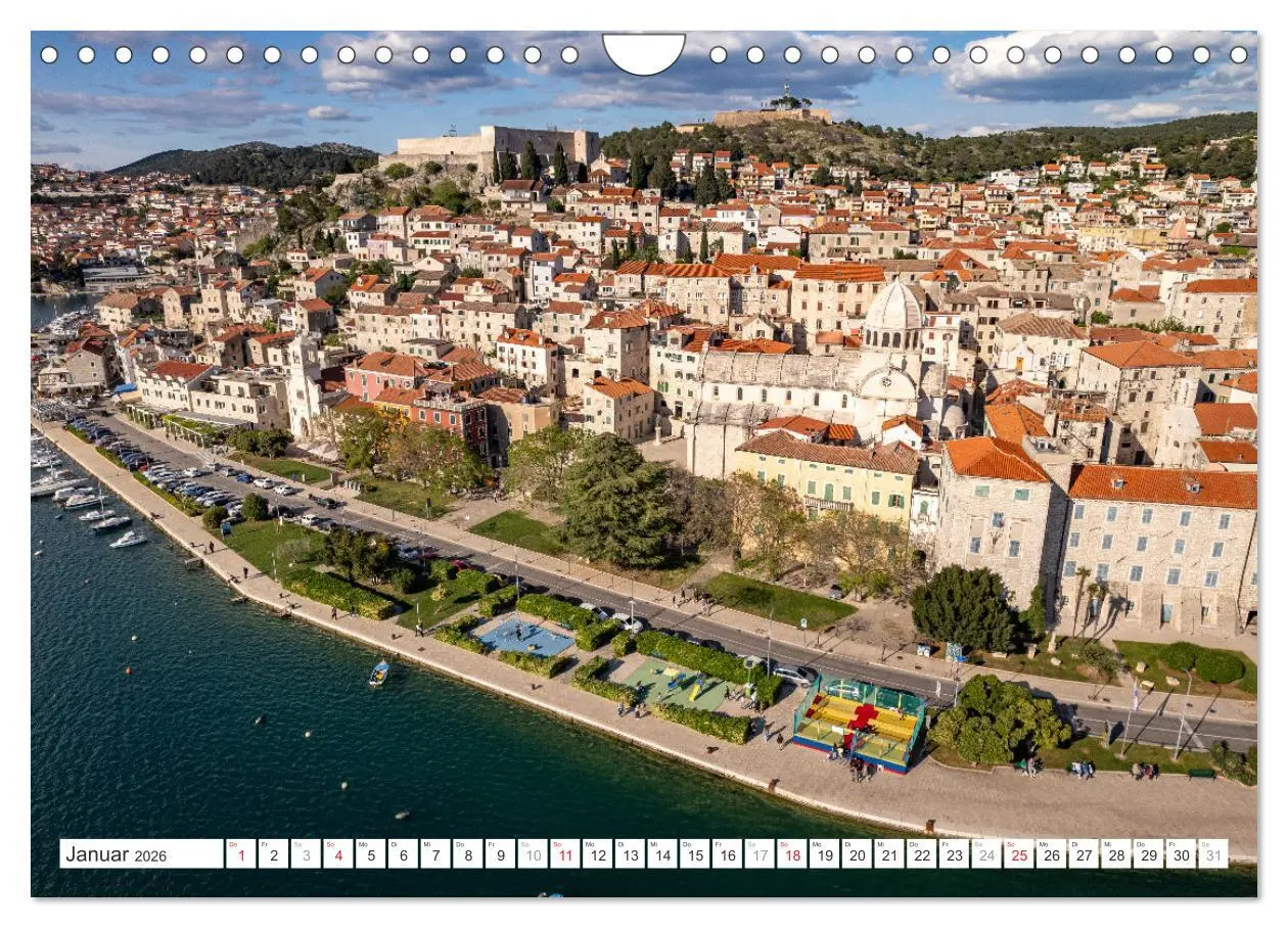 Bild: 9783457325452 | Kroatien von oben (Wandkalender 2026 DIN A4 quer), CALVENDO...