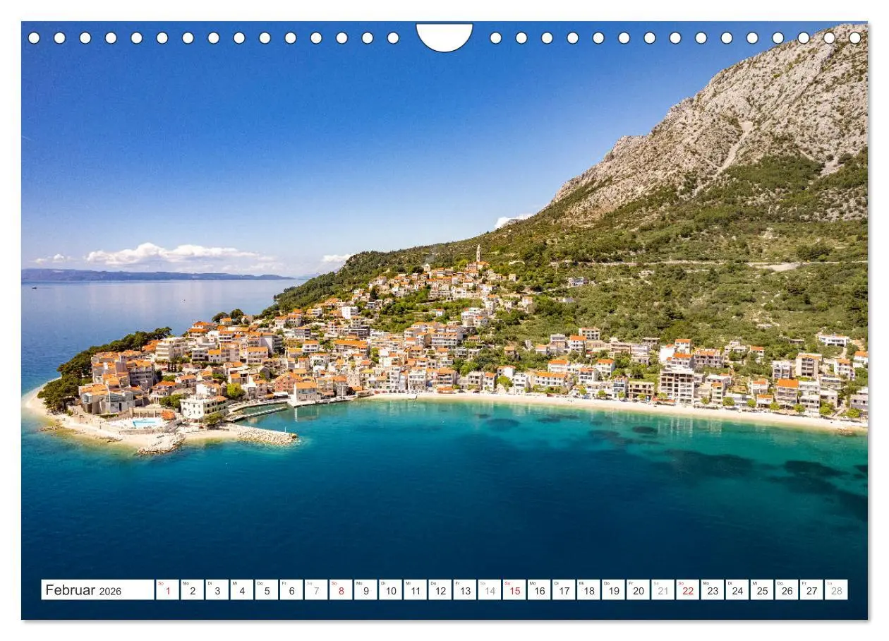 Bild: 9783457325452 | Kroatien von oben (Wandkalender 2026 DIN A4 quer), CALVENDO...