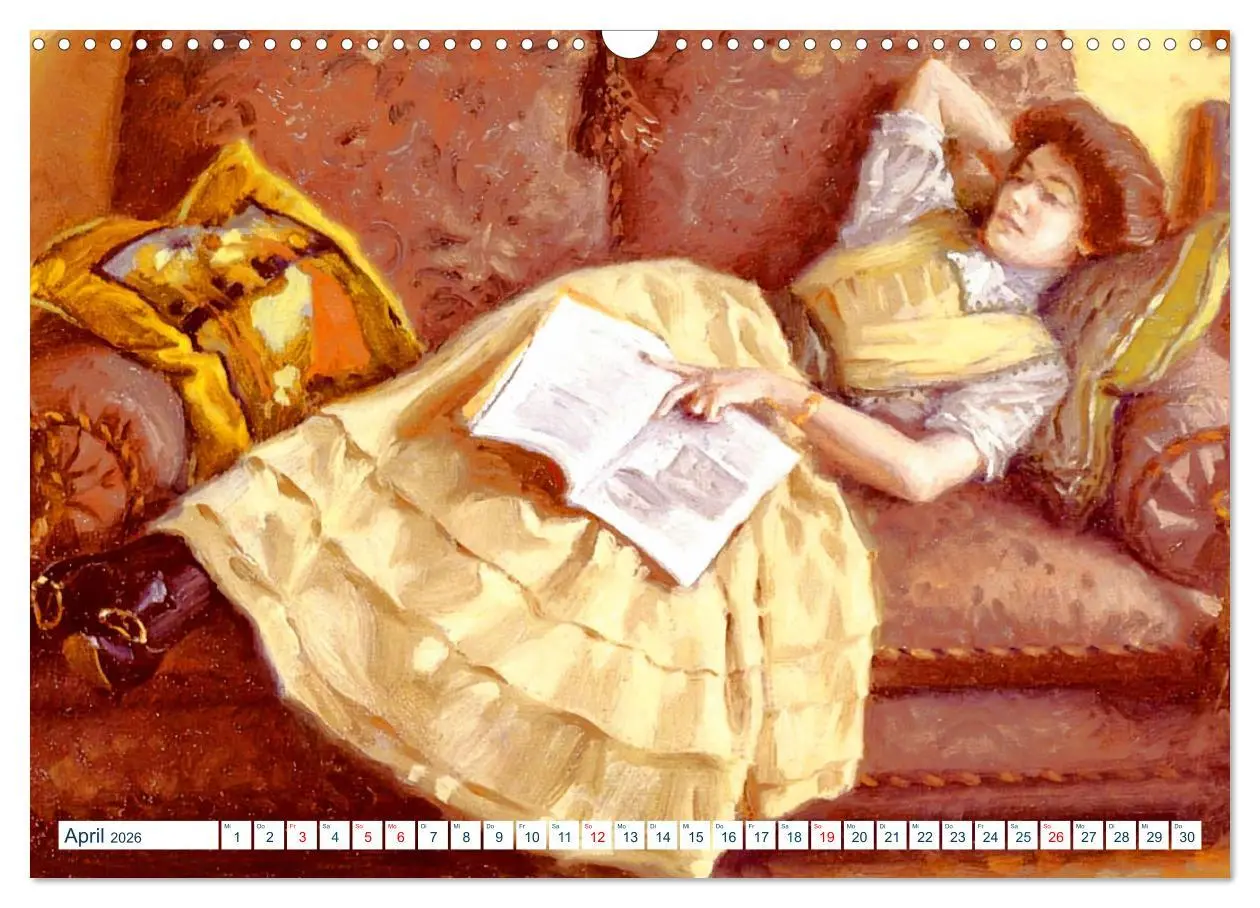 Bild: 9783457495452 | Leserinnen (Wandkalender 2026 DIN A3 quer), CALVENDO Monatskalender