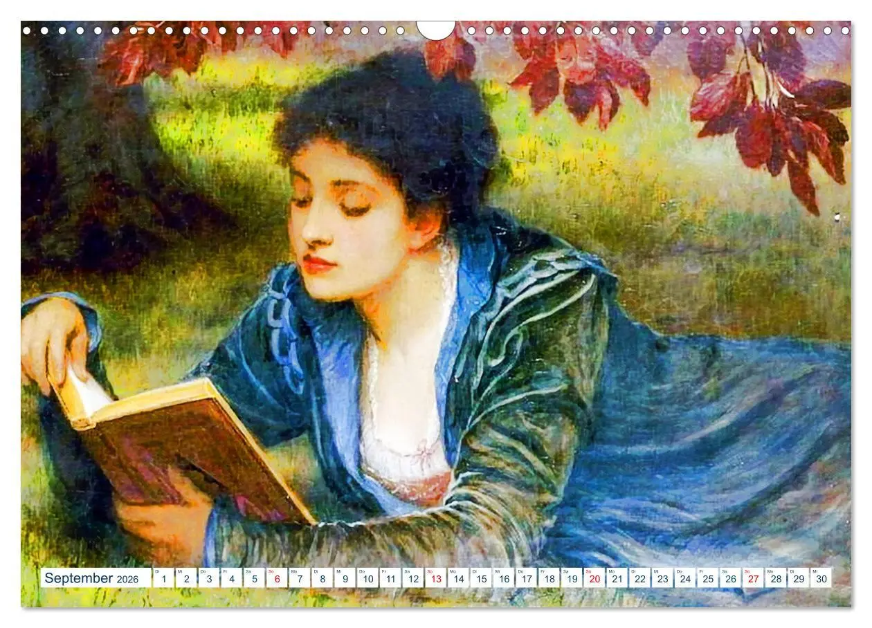 Bild: 9783457495452 | Leserinnen (Wandkalender 2026 DIN A3 quer), CALVENDO Monatskalender