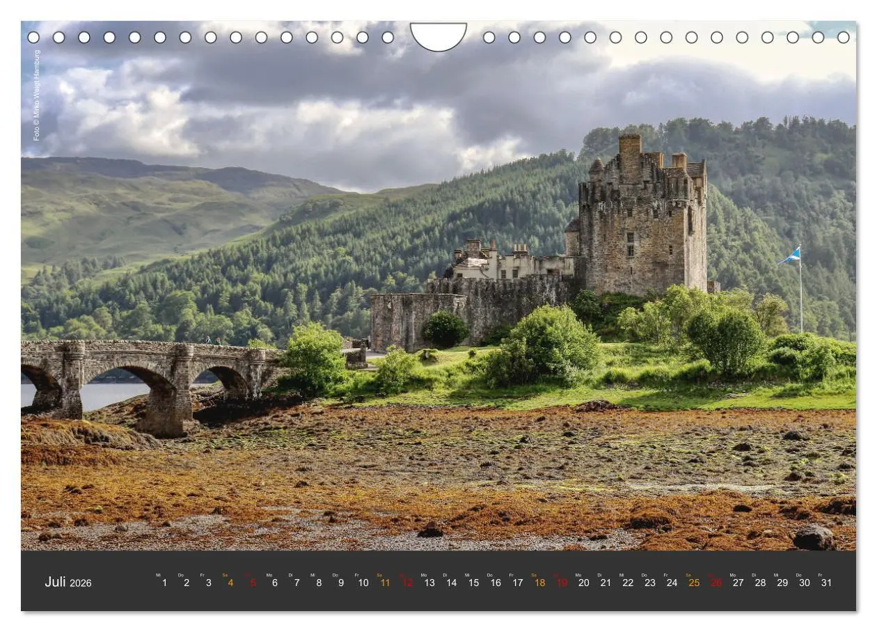 Bild: 9783457565452 | Schottland 2026 Schlösser, Burgen und Ruinen (Wandkalender 2026 DIN...