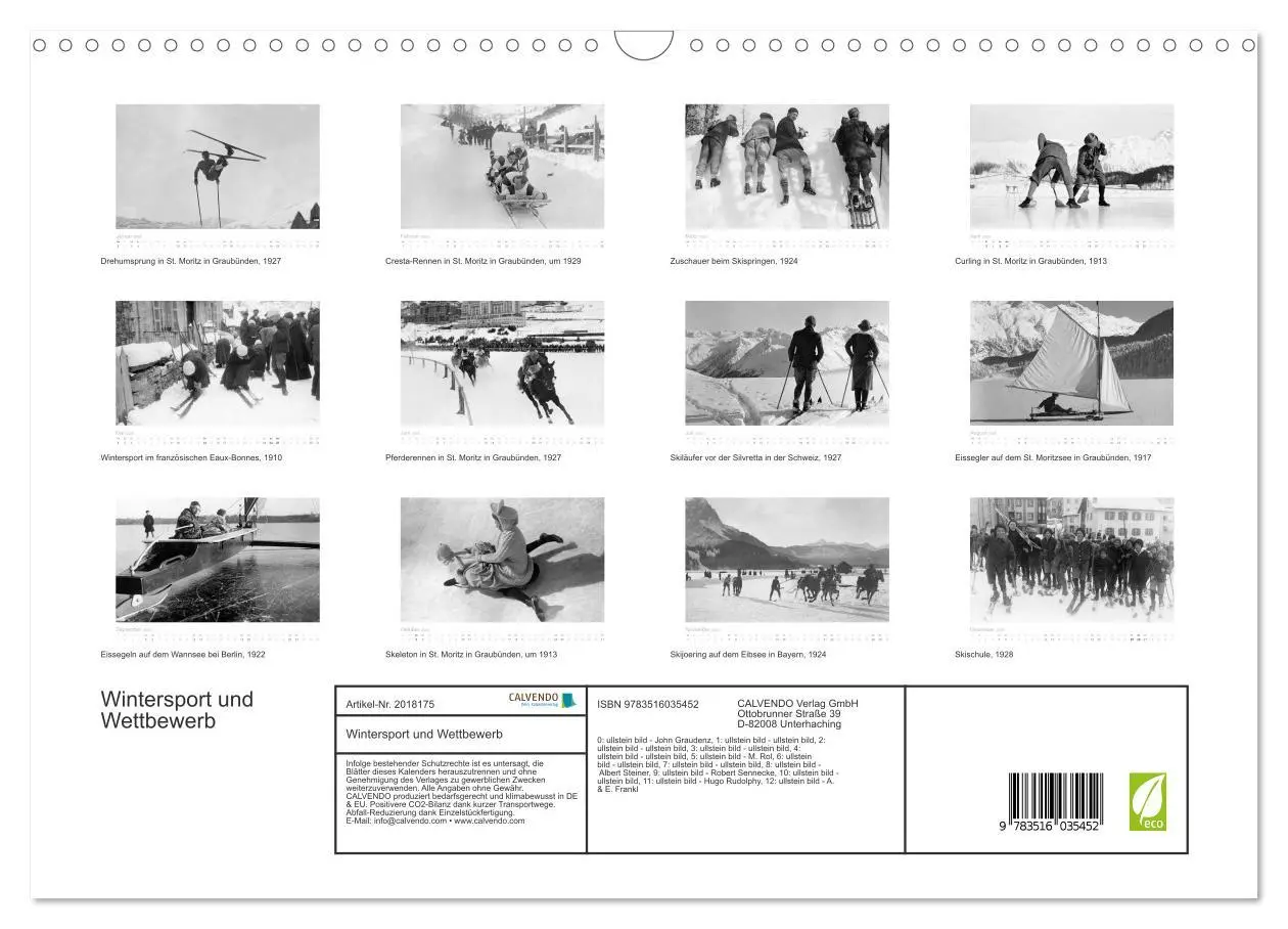 Bild: 9783516035452 | Wintersport und Wettbewerb (Wandkalender 2026 DIN A3 quer),...