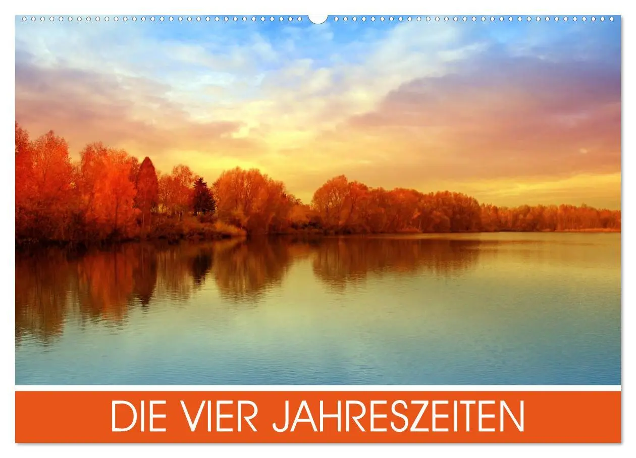 Cover: 9783516105452 | Die vier Jahreszeiten (Wandkalender 2026 DIN A2 quer), CALVENDO...