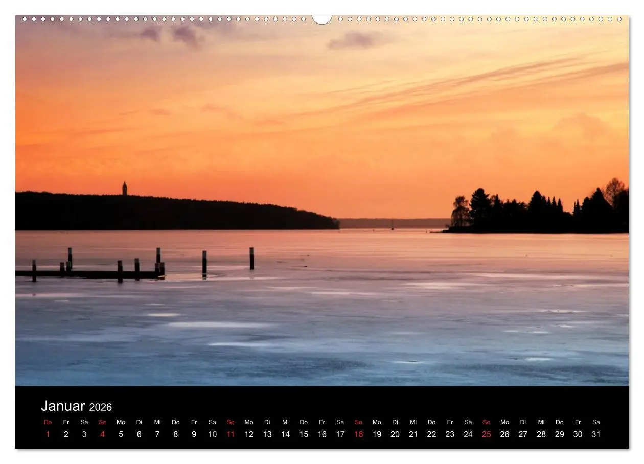 Bild: 9783516105452 | Die vier Jahreszeiten (Wandkalender 2026 DIN A2 quer), CALVENDO...
