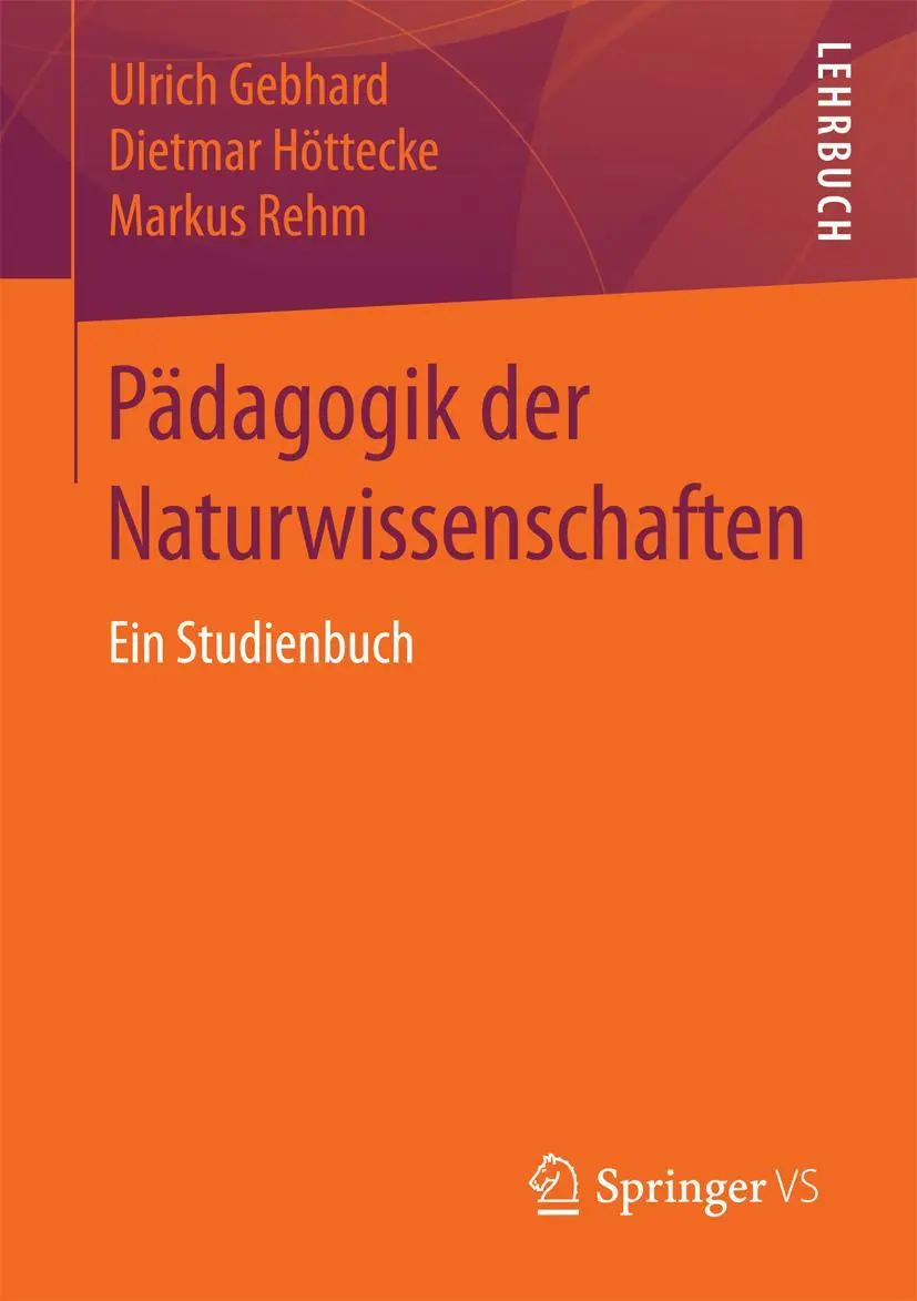 Cover: 9783531195452 | Pädagogik der Naturwissenschaften | Ein Studienbuch | Gebhard (u. a.)