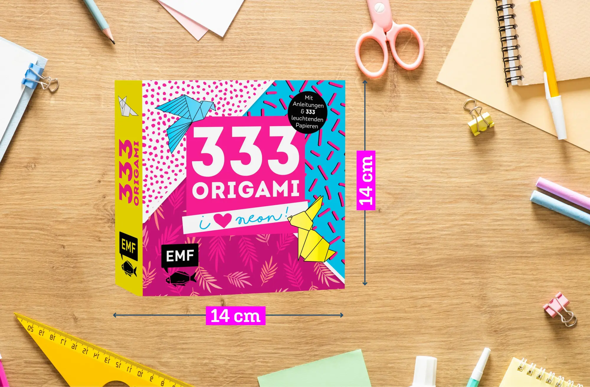 Bild: 9783960935452 | 333 Origami - I love Neon! | Taschenbuch | 692 S. | Deutsch | 2019