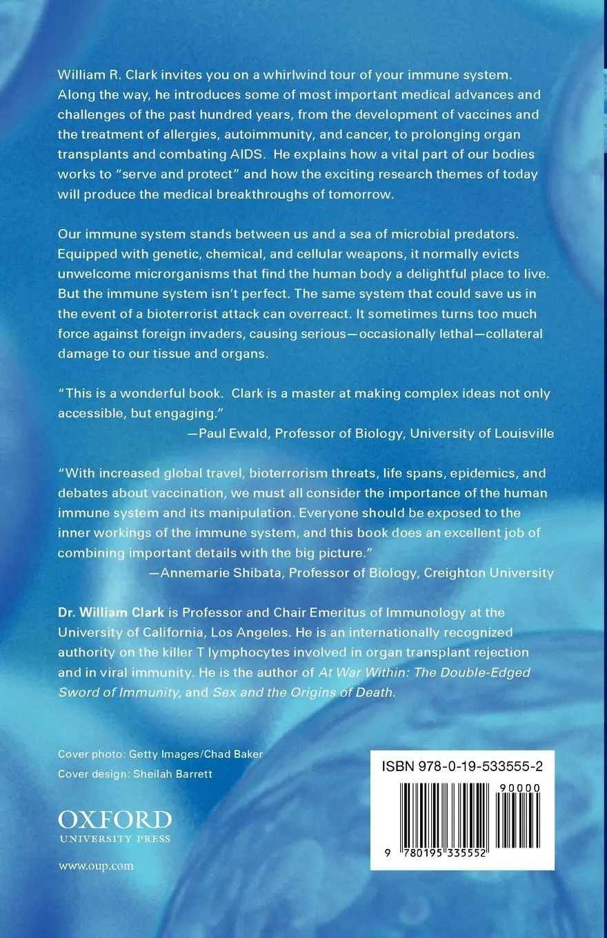 Rückseite: 9780195335552 | In Defense of Self | How the Immune System Really Works | Clark | Buch