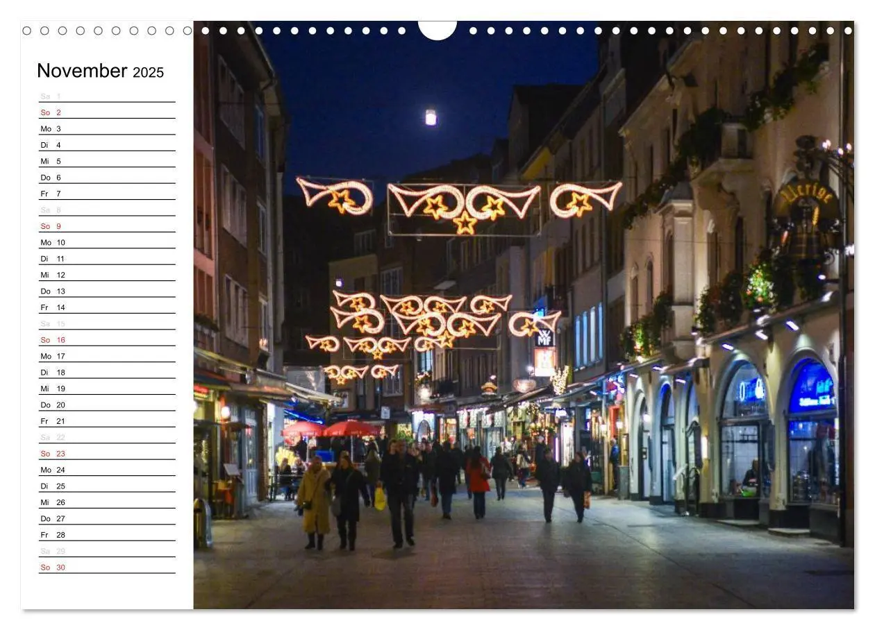 Bild: 9783435535552 | Düsseldorf - Impressionen (Wandkalender 2025 DIN A3 quer), CALVENDO...