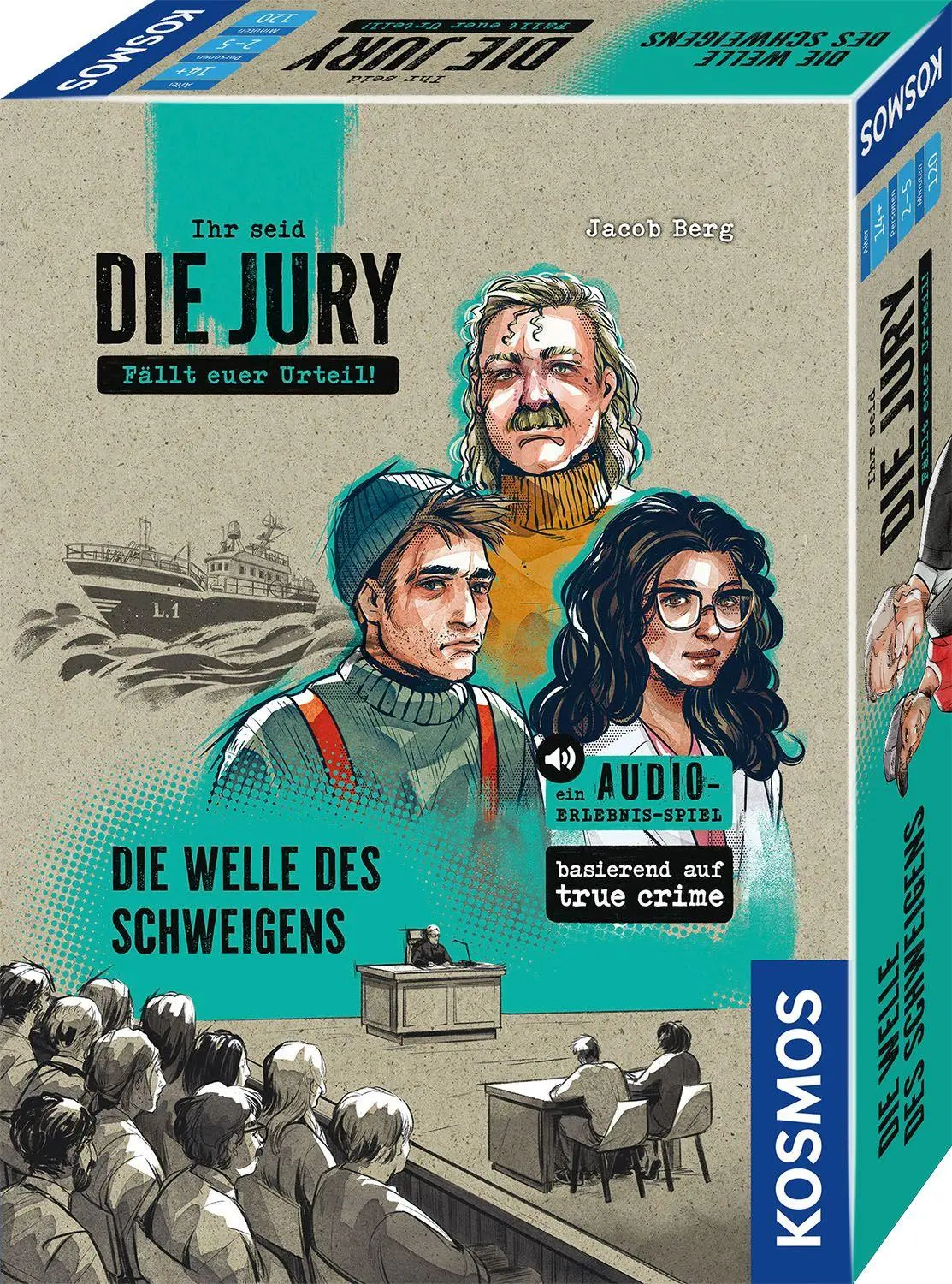 Bild: 4002051685652 | Ihr seid die Jury: Die Welle des Schweigens | Spiel | Jacob Berg