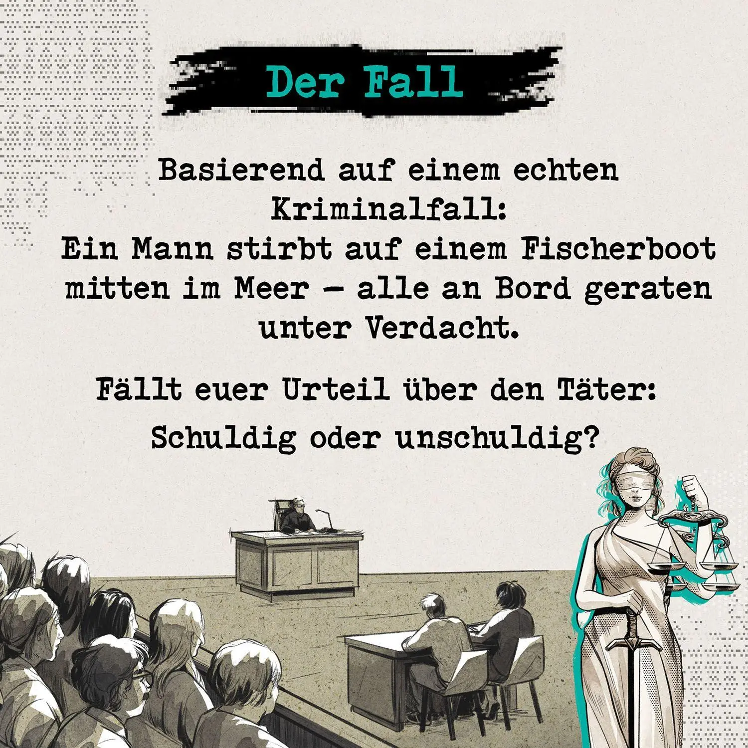 Bild: 4002051685652 | Ihr seid die Jury: Die Welle des Schweigens | Spiel | Jacob Berg