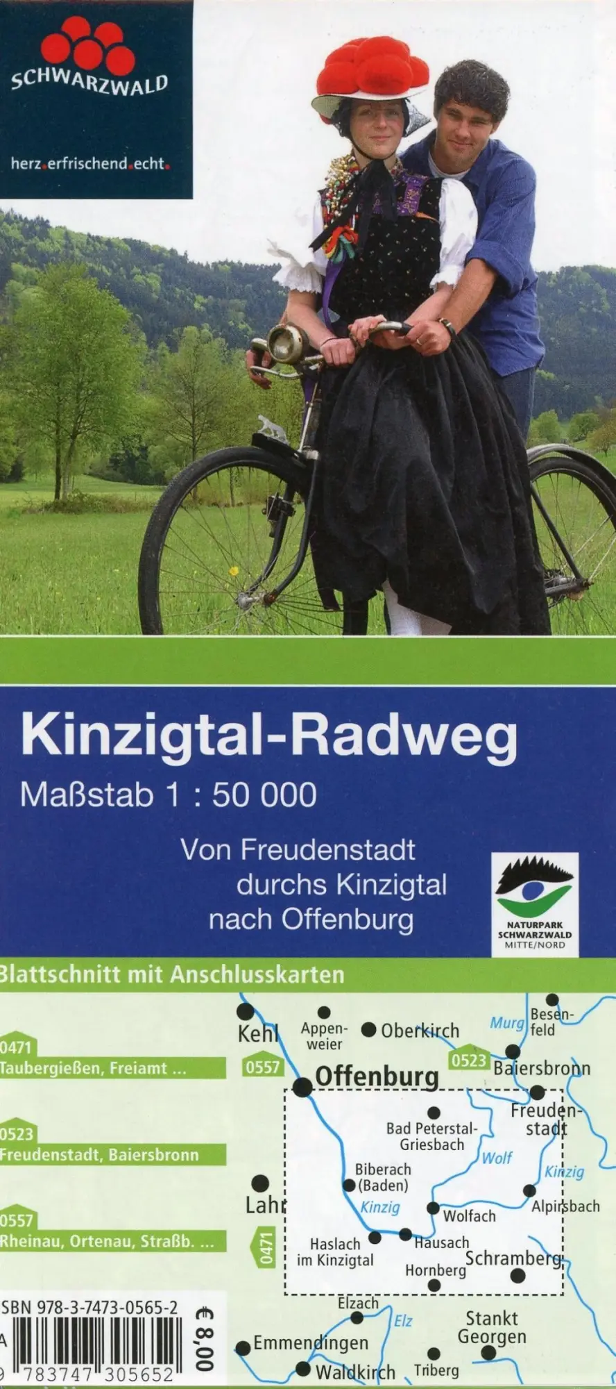 Bild: 9783747305652 | Kinzigtal mitten im Schwarzwald 1:50 000 | (Land-)Karte | Deutsch