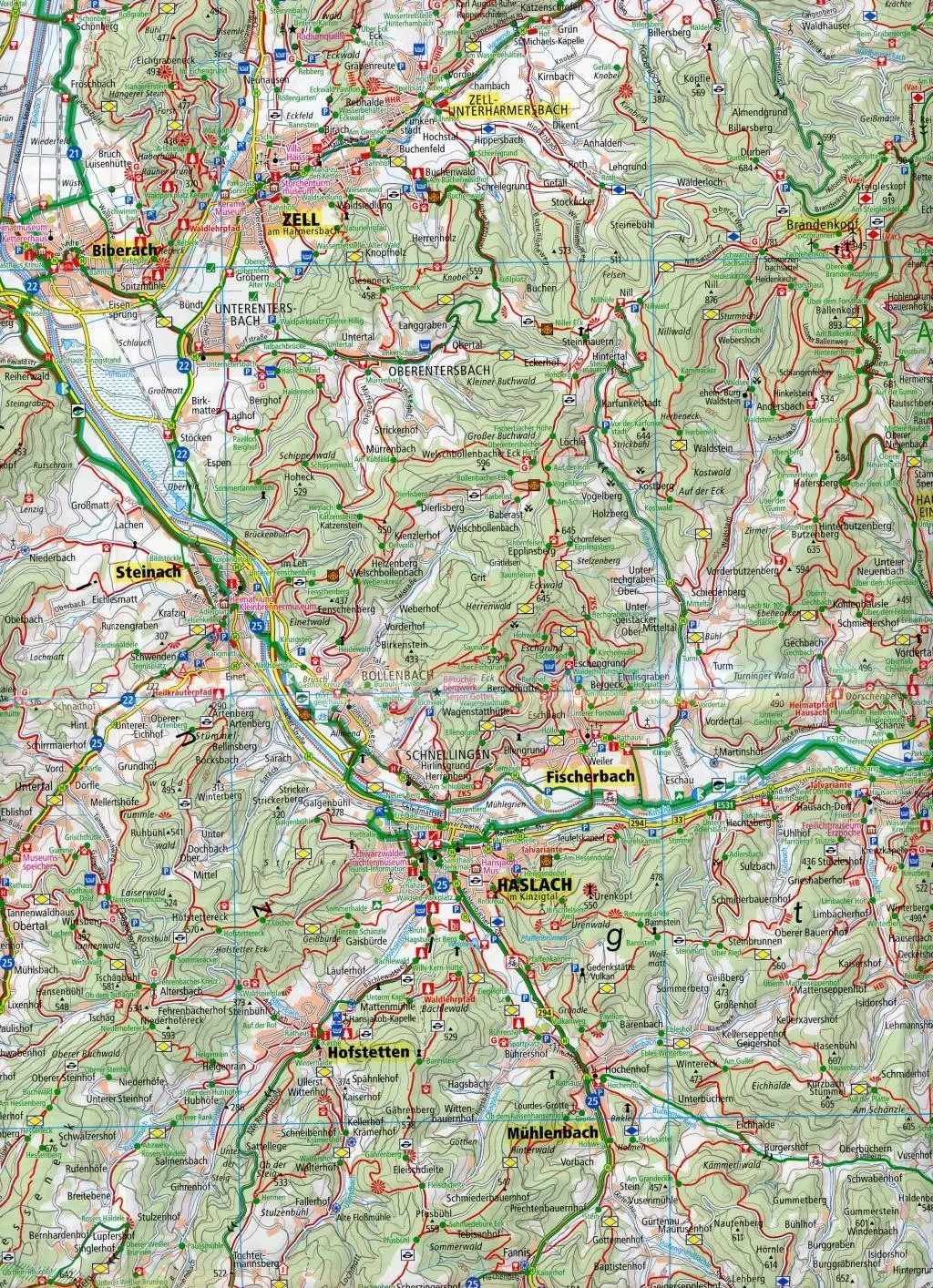 Bild: 9783747305652 | Kinzigtal mitten im Schwarzwald 1:50 000 | (Land-)Karte | Deutsch