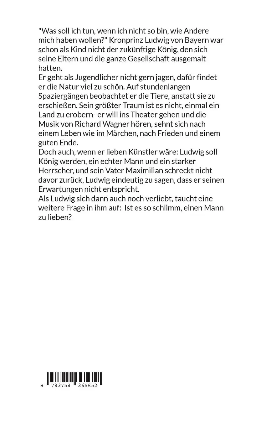 Rückseite: 9783758365652 | Der Schwanenprinz | Lina Sobolewski | Taschenbuch | Paperback | 224 S.