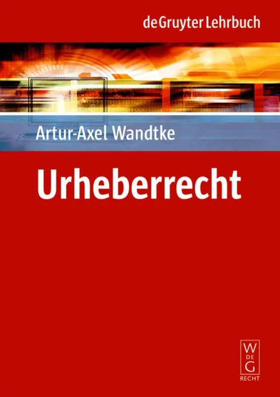 Lehrbuch   Urheberrecht Kartoniert (TB)