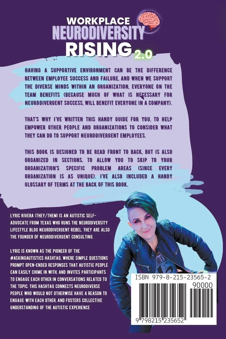 Rückseite: 9798215235652 | Workplace NeuroDiversity Rising | Lyric Rivera | Taschenbuch | 2022