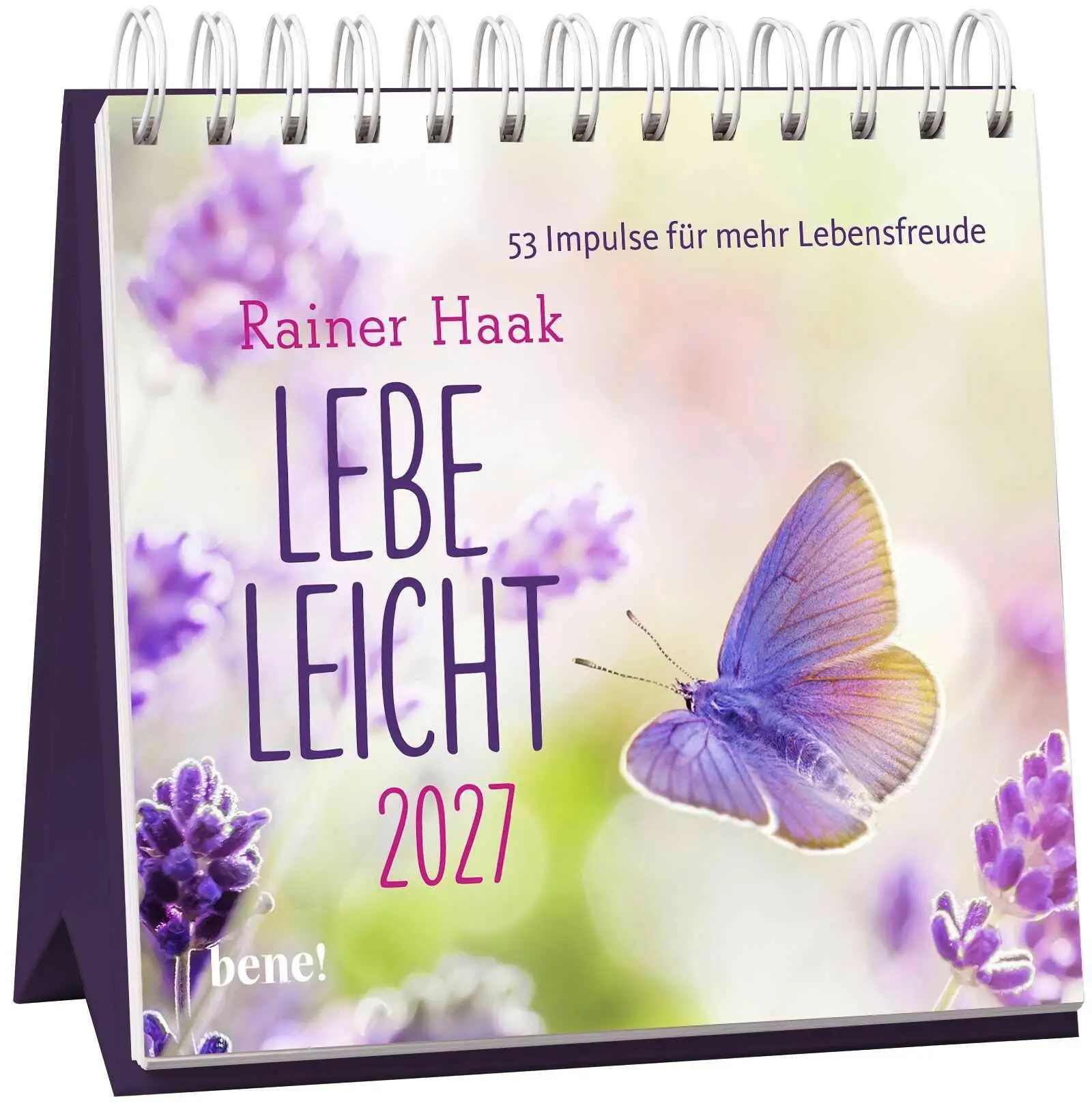 Cover: 4251693905752 | Wochenkalender 2027: Lebe leicht | Rainer Haak | Kalender | 108 S.