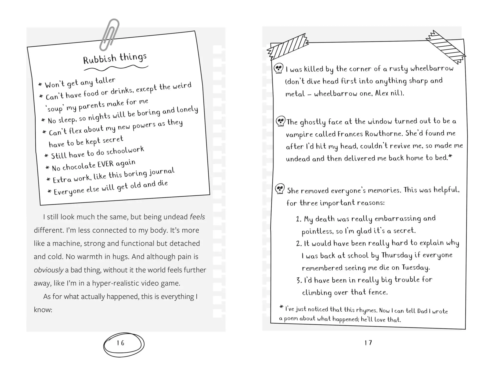 Bild: 9781035065752 | Alex Abbott is Undead | Diary of a reluctant vampire aged 11 ½ | Buch