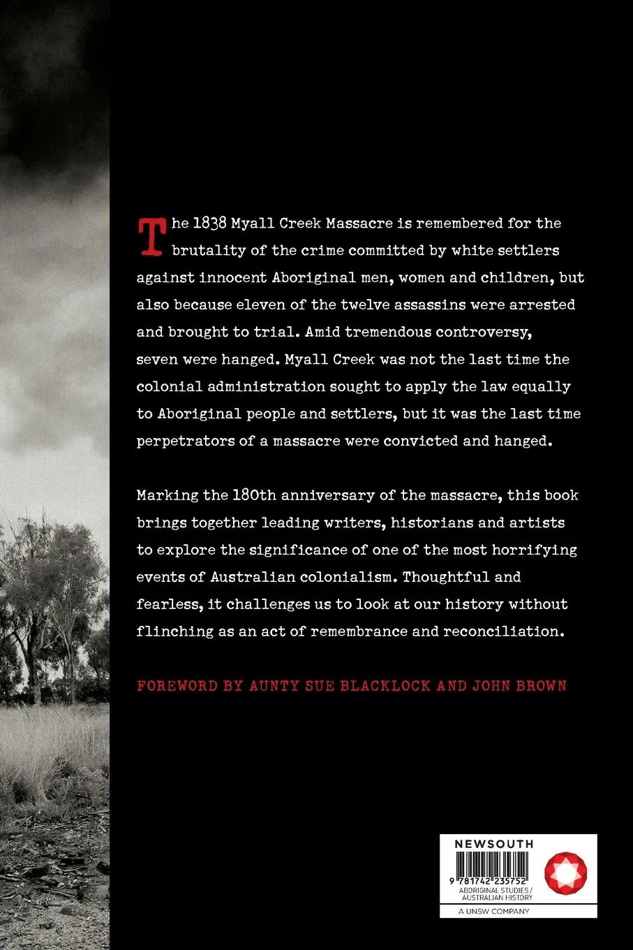 Rückseite: 9781742235752 | Remembering the Myall Creek Massacre | Jane Lydon (u. a.) | Buch
