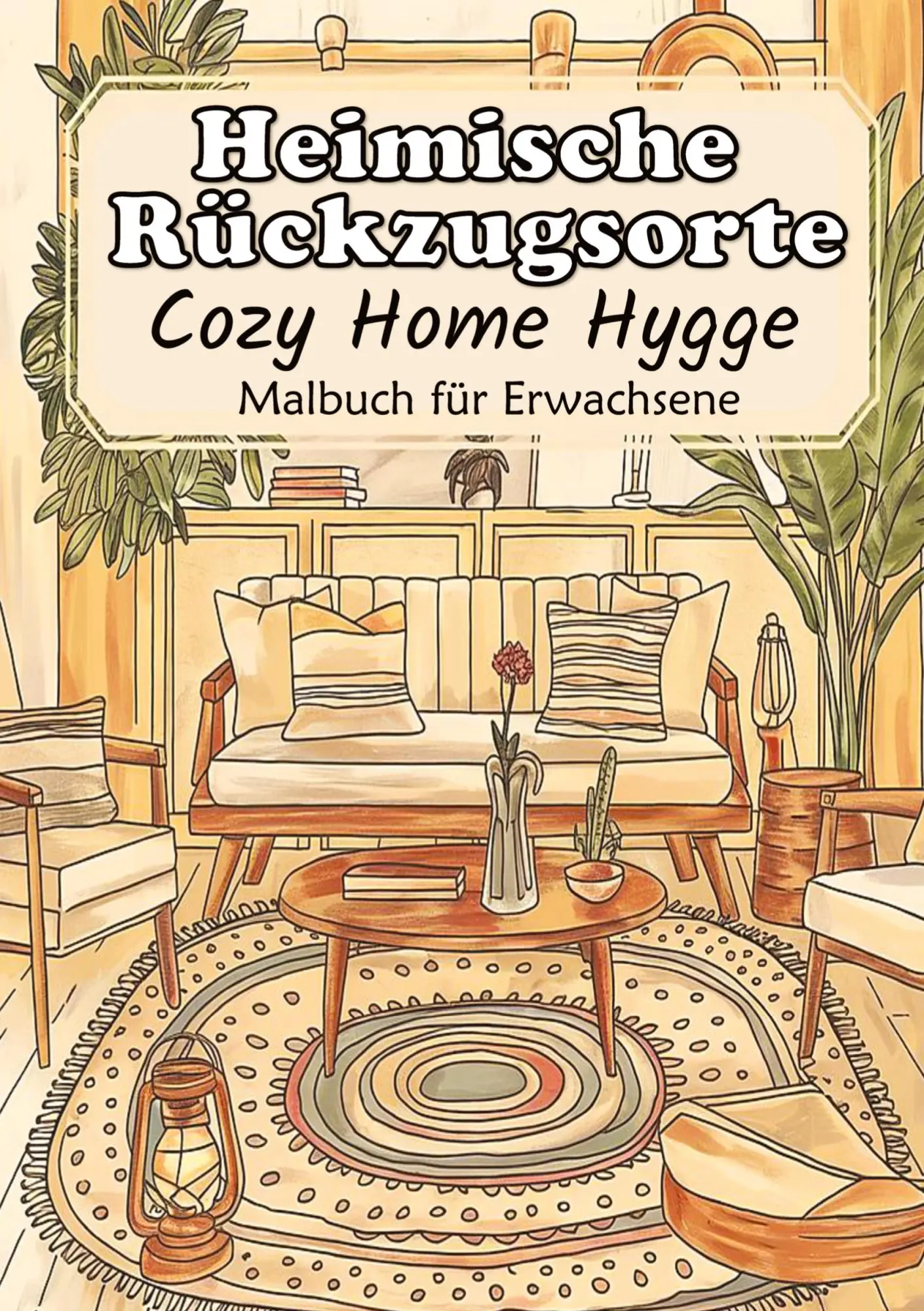 Cover: 9783384275752 | Malbuch für Erwachsene - Hygge Malbuch Cozy Home Entspannung -...