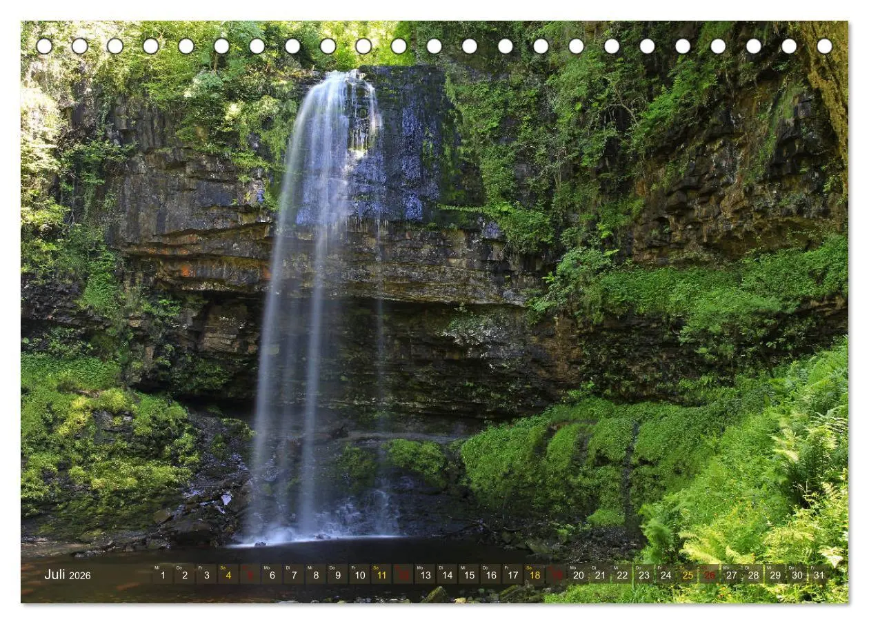 Bild: 9783457845752 | Naturwunder Wales (Tischkalender 2026 DIN A5 quer), CALVENDO...