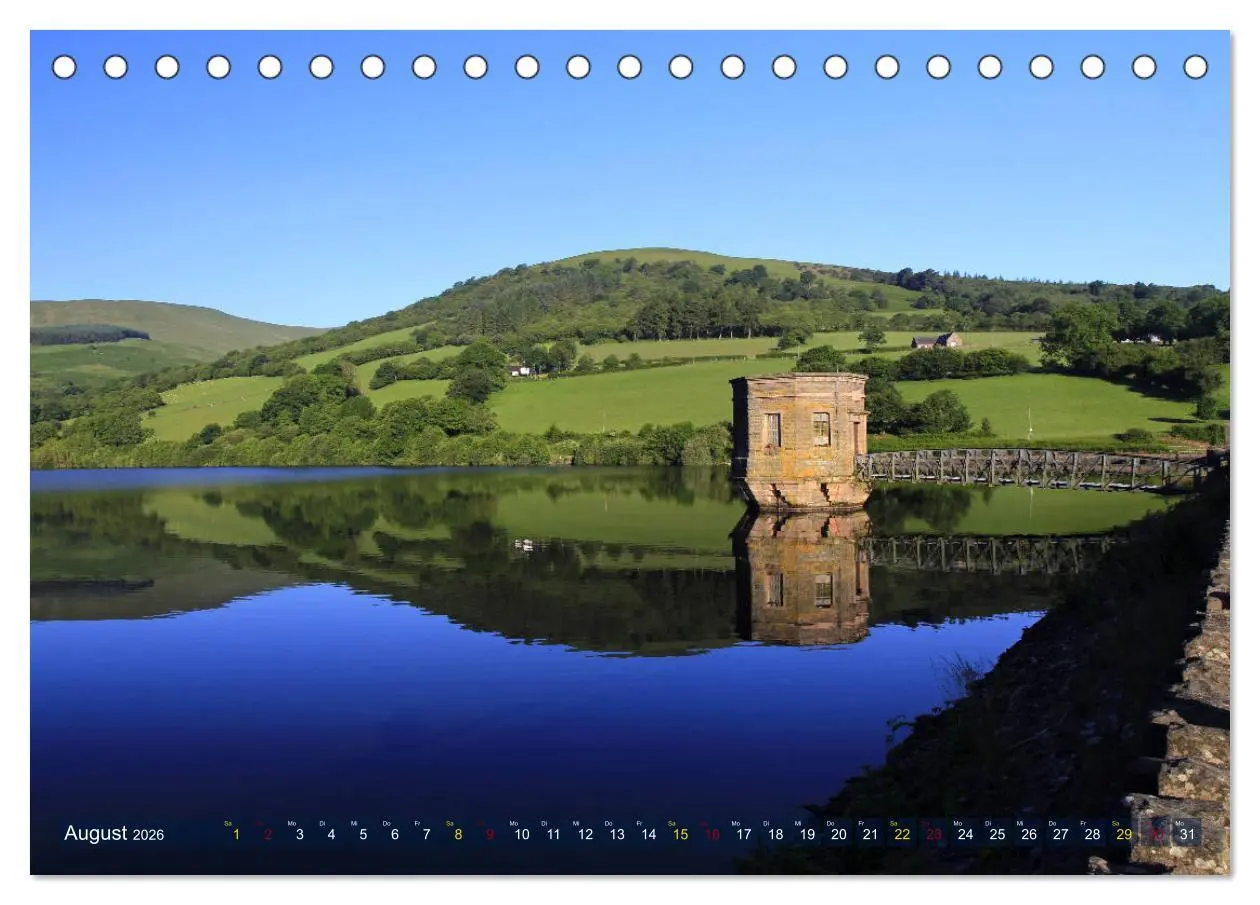 Bild: 9783457845752 | Naturwunder Wales (Tischkalender 2026 DIN A5 quer), CALVENDO...
