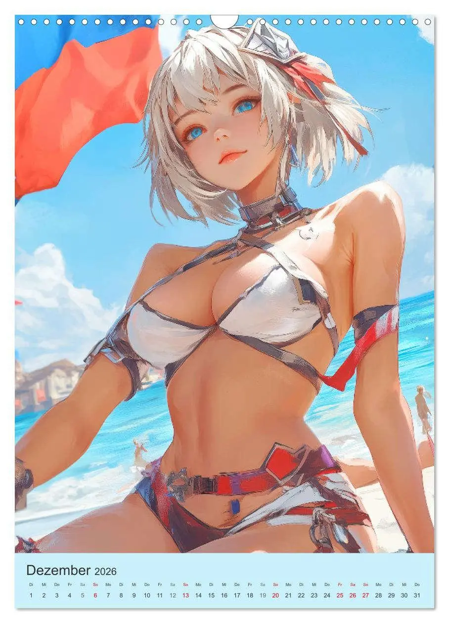 Bild: 9783516245752 | Erotische Manga-Girls. Sinnliche Cartoon-Kunst (Wandkalender 2026...