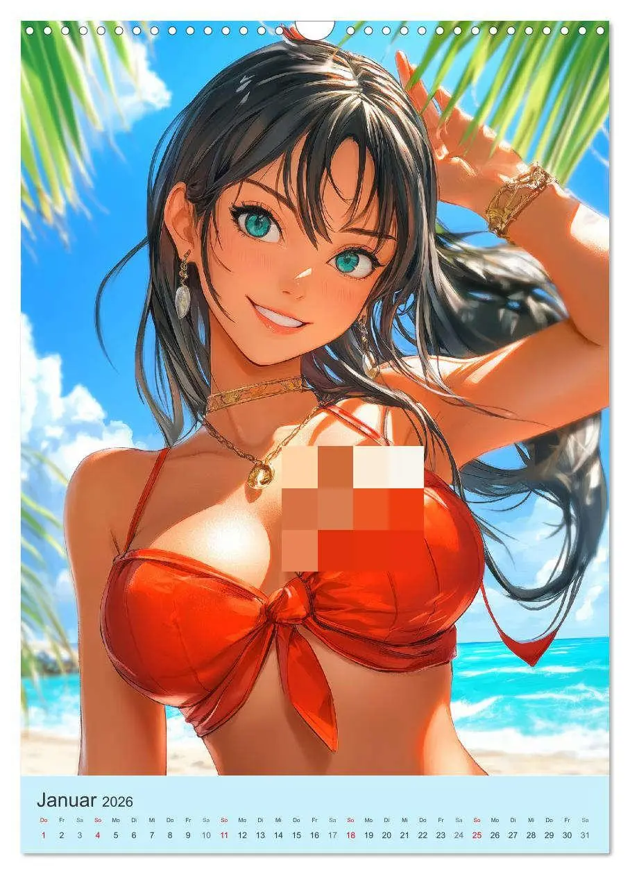 Bild: 9783516245752 | Erotische Manga-Girls. Sinnliche Cartoon-Kunst (Wandkalender 2026...