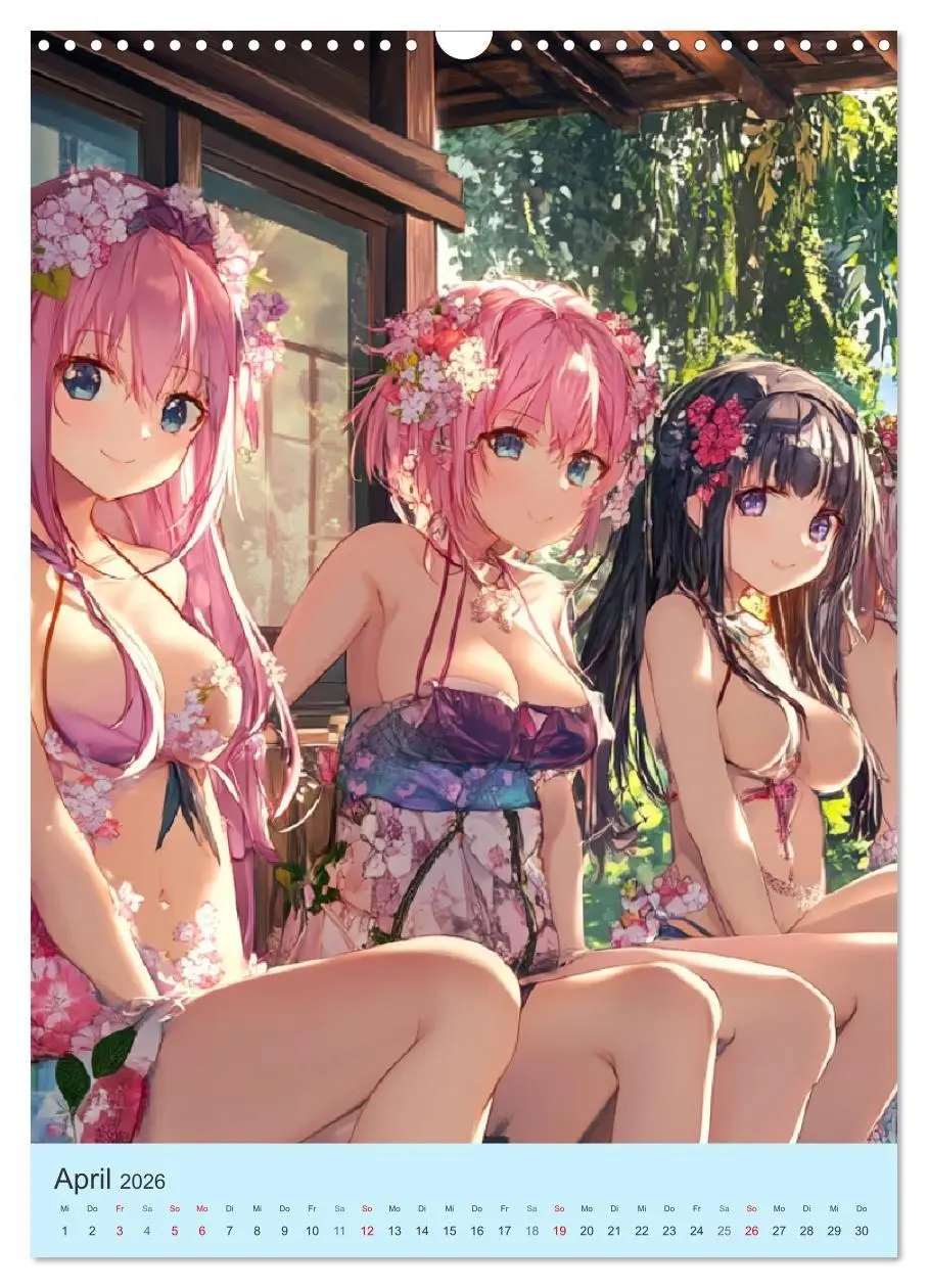 Bild: 9783516245752 | Erotische Manga-Girls. Sinnliche Cartoon-Kunst (Wandkalender 2026...