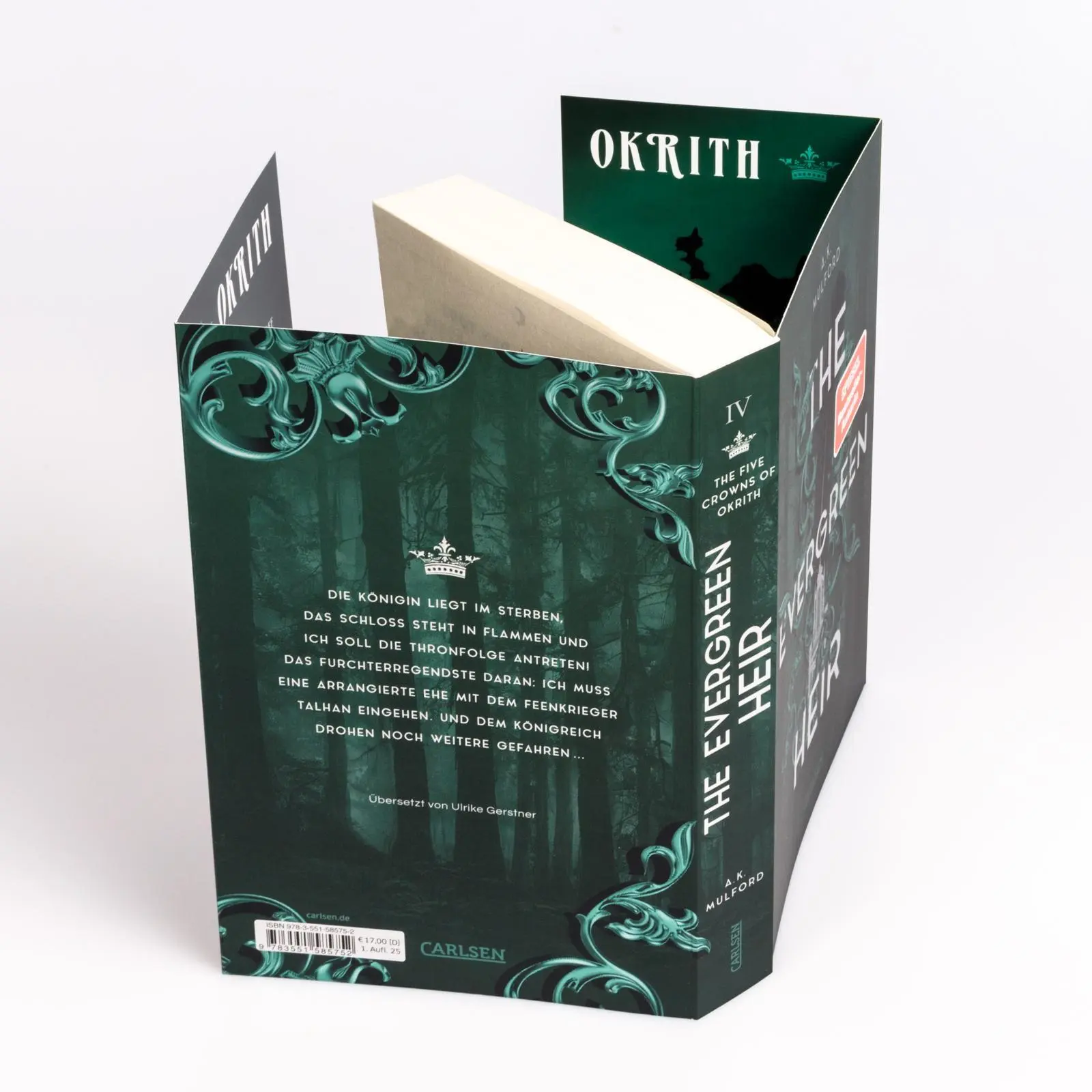 Bild: 9783551585752 | The Five Crowns of Okrith 4: The Evergreen Heir | A. K. Mulford | Buch