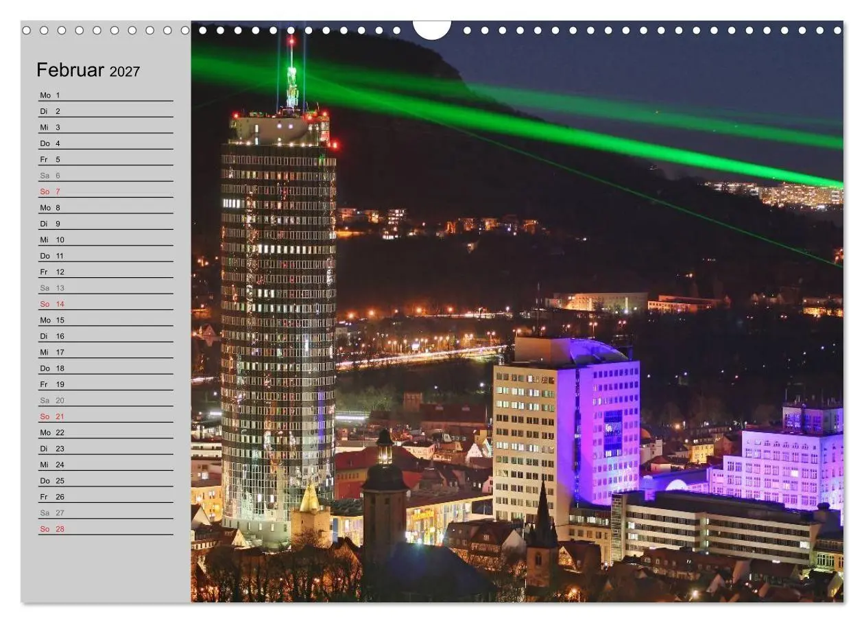 Bild: 9783569955752 | Jena in Thüringen (Wandkalender 2027 DIN A3 quer), CALVENDO...