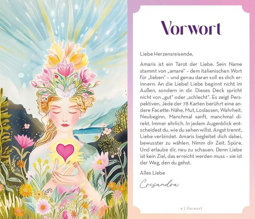 Bild: 9783745935752 | Tarot-Kartenset: Amaris-Tarot | Crisandra | Taschenbuch | 78 S. | 2026