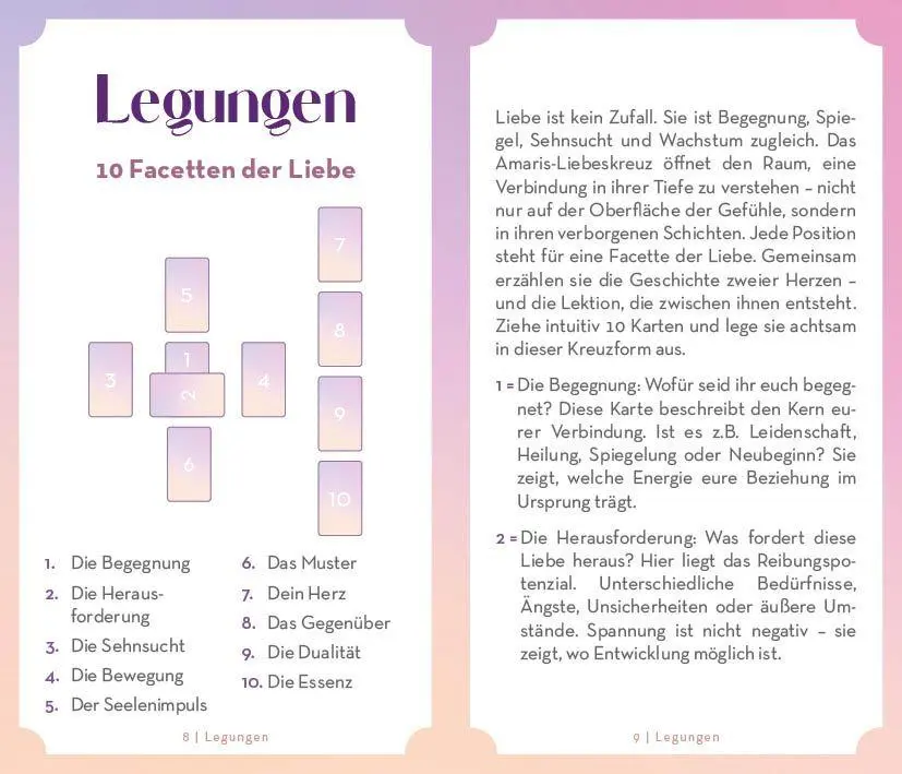 Bild: 9783745935752 | Tarot-Kartenset: Amaris-Tarot | Crisandra | Taschenbuch | 78 S. | 2026