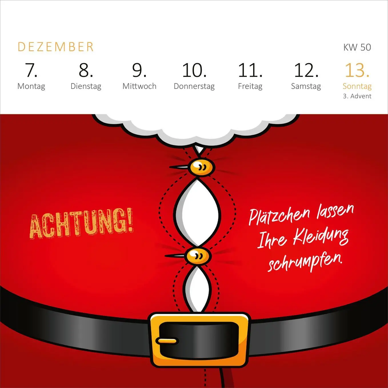 Bild: 4014489135852 | Mini-Wochenkalender Tschüss Arbeit, hallo Ruhestand! 2026 | Kalender