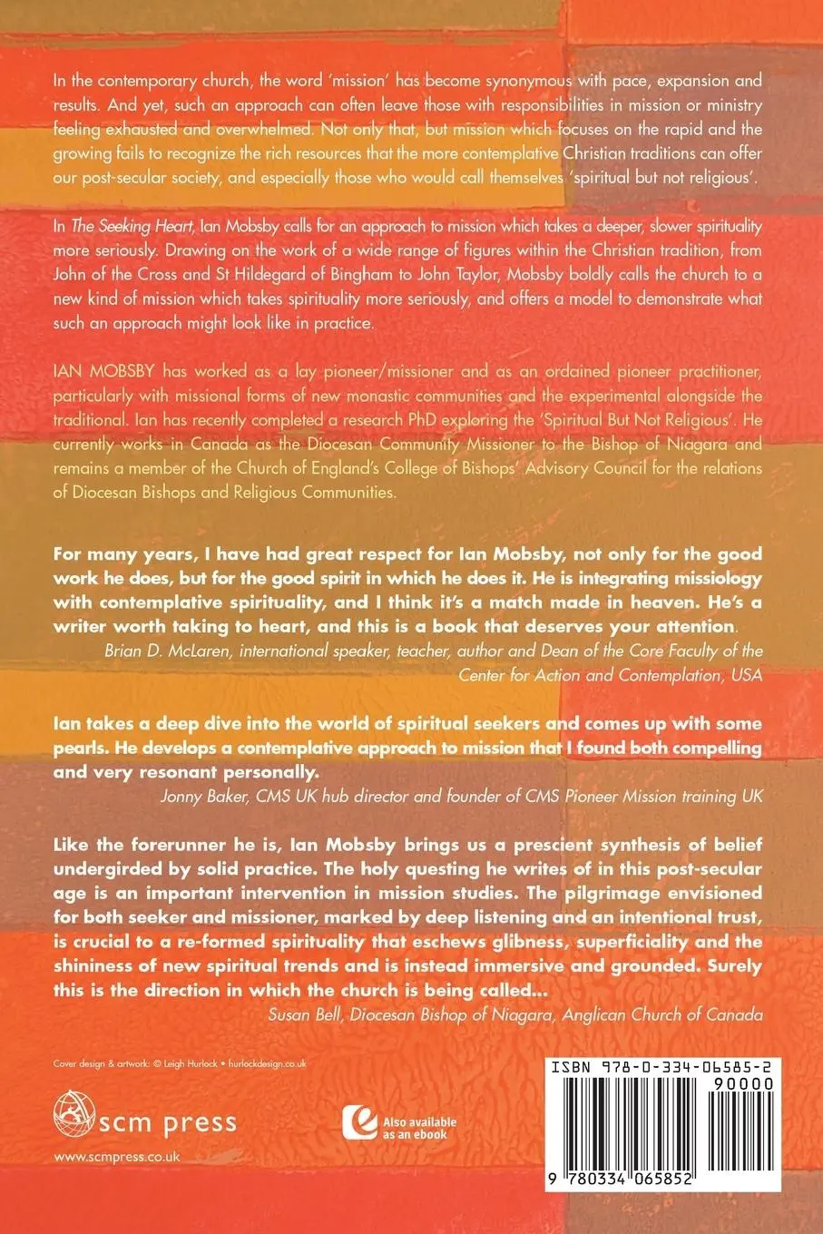 Rückseite: 9780334065852 | The Seeking Heart | A Contemplative Approach to Mission and Pioneering