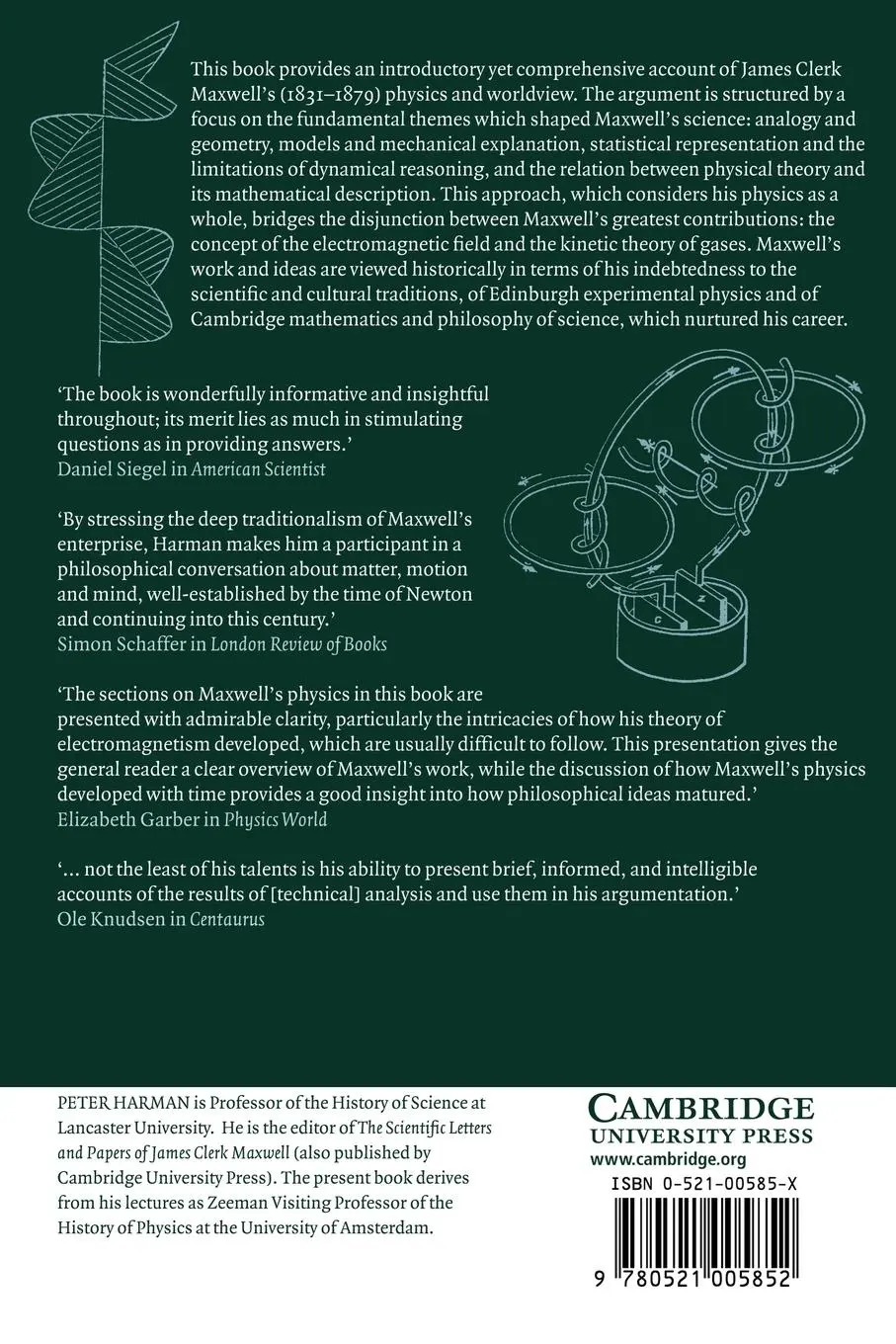 Rückseite: 9780521005852 | The Natural Philosophy of James Clerk Maxwell | Harman (u. a.) | Buch