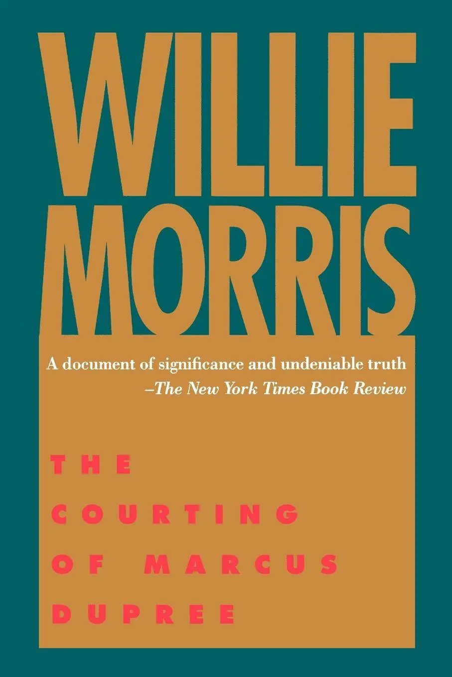 Cover: 9780878055852 | The Courting of Marcus Dupree | Willie Morris | Taschenbuch | Englisch