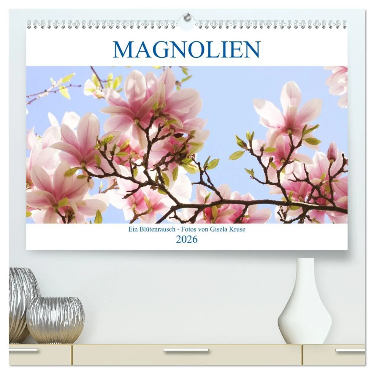 Cover: 9783457695852 | Magnolien Ein Blütenrausch (hochwertiger Premium Wandkalender 2026...