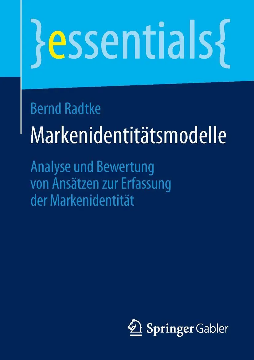 Cover: 9783658045852 | Markenidentitätsmodelle | Bernd Radtke | Taschenbuch | vii | Deutsch
