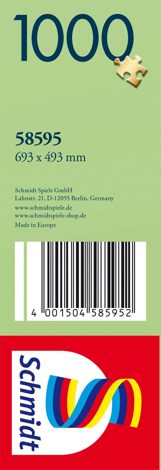 Bild: 4001504585952 | Yin &amp; Yang, Im Wald der Kolibris | Puzzle Silvia Christoph 1000 Teile