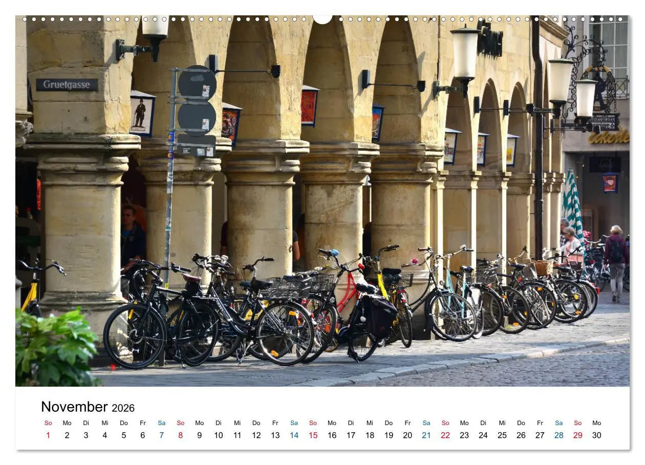 Bild: 9783457825952 | Münster - die liebenswerte Fahrradstadt (Wandkalender 2026 DIN A2...