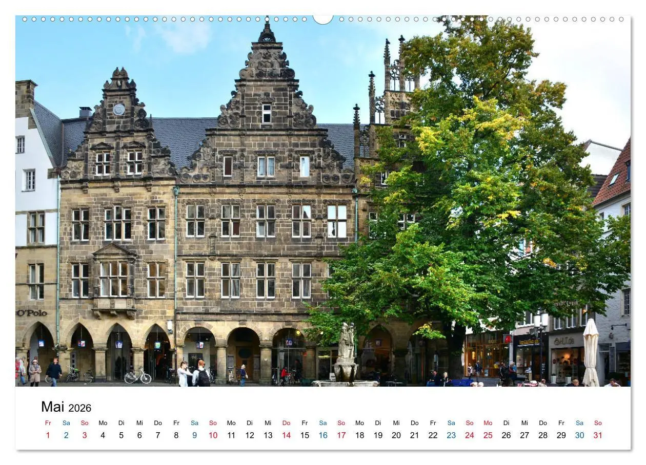 Bild: 9783457825952 | Münster - die liebenswerte Fahrradstadt (Wandkalender 2026 DIN A2...