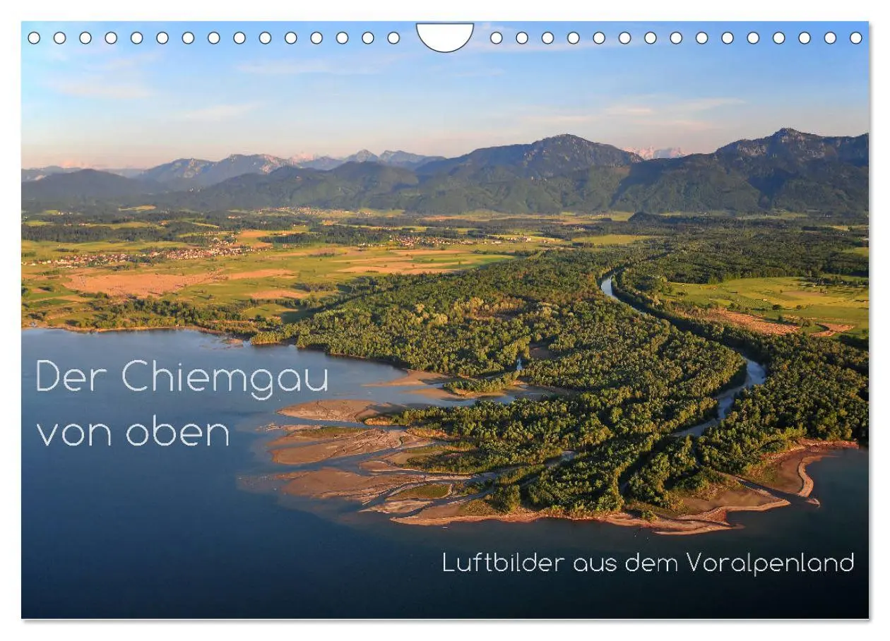 Cover: 9783516155952 | Der Chiemgau von oben (Wandkalender 2026 DIN A4 quer), CALVENDO...