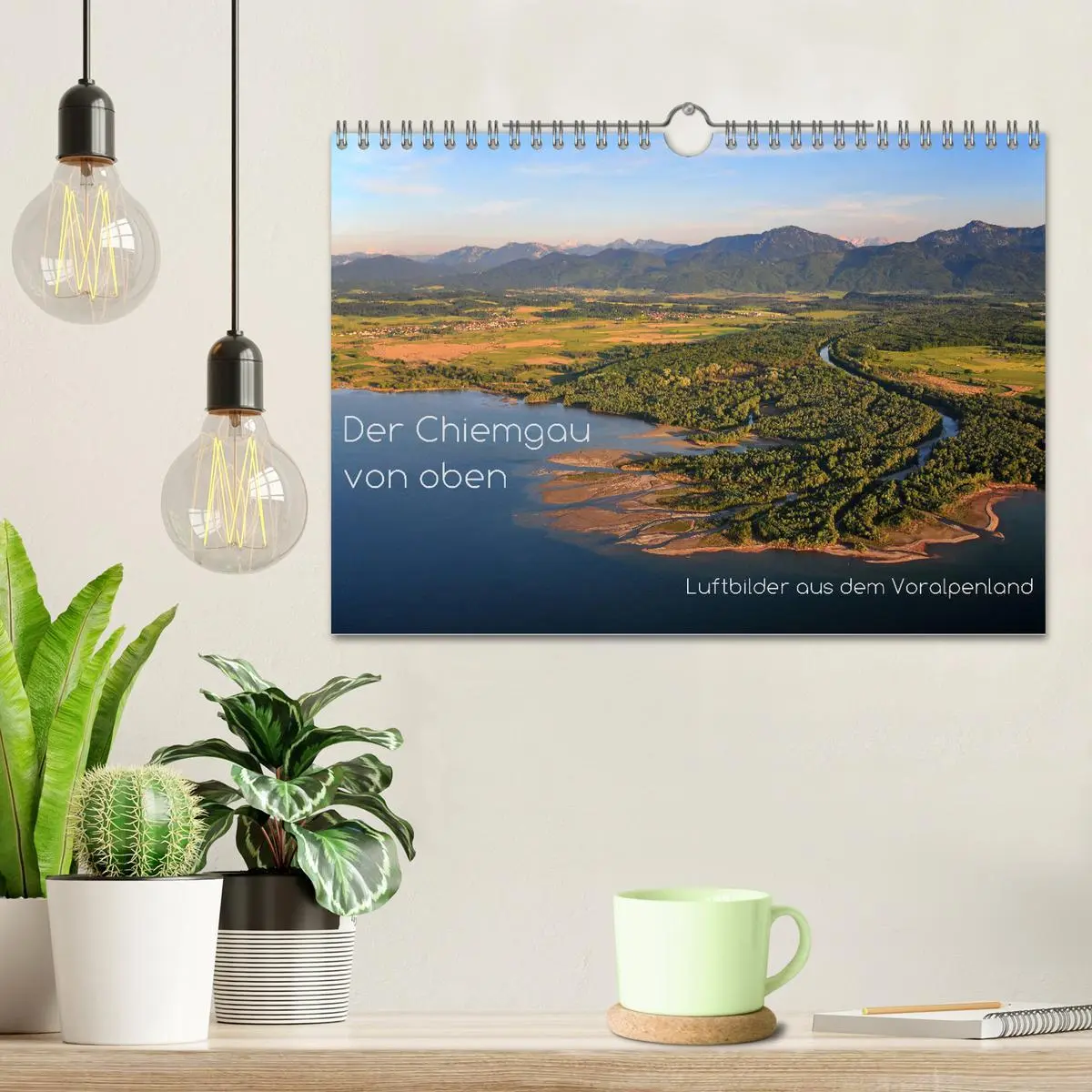 Bild: 9783516155952 | Der Chiemgau von oben (Wandkalender 2026 DIN A4 quer), CALVENDO...