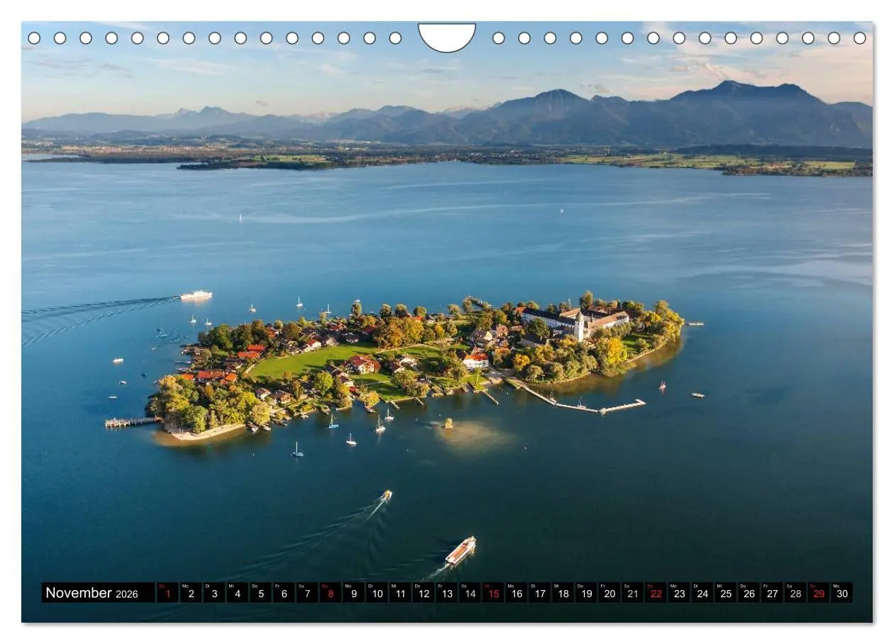 Bild: 9783516155952 | Der Chiemgau von oben (Wandkalender 2026 DIN A4 quer), CALVENDO...